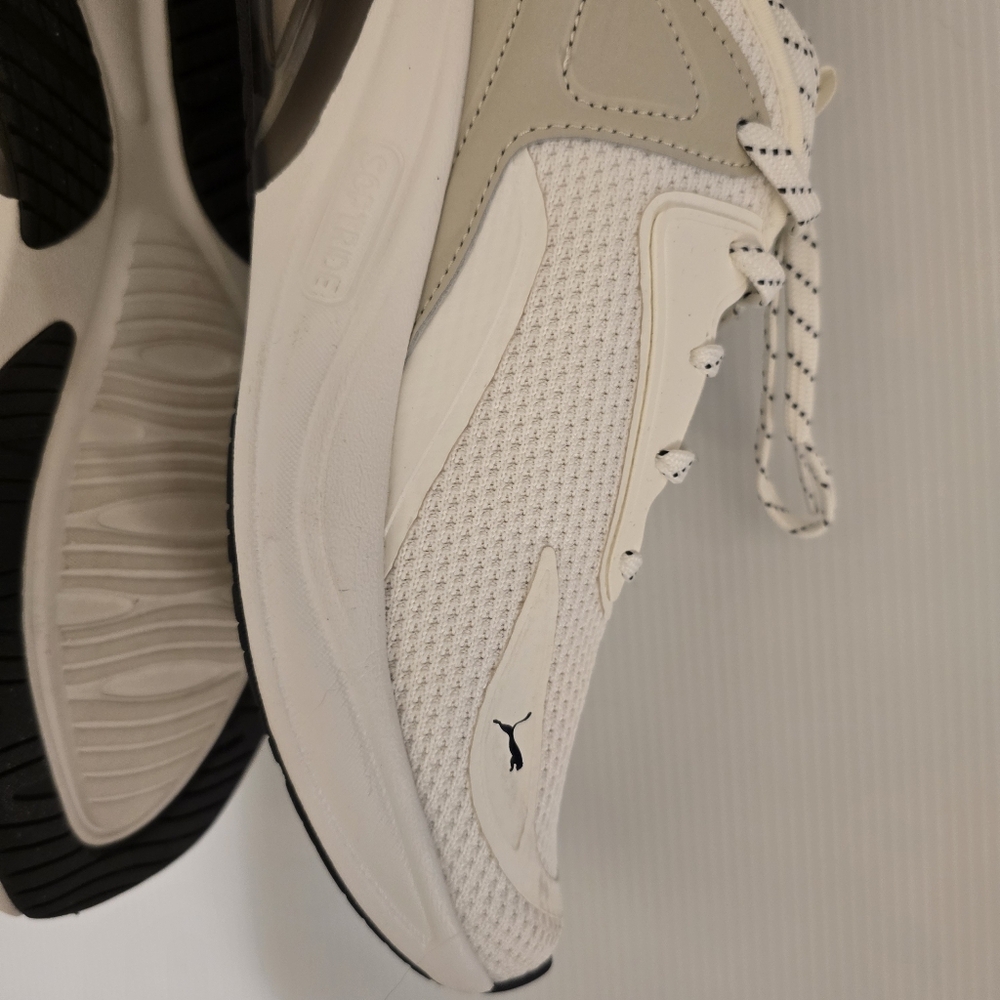 PUMA SoftRide Off White Gym Sneakers Cell Thrill Athletic Shoes Mens W 10 M 8.5 - Picture 10 of 17